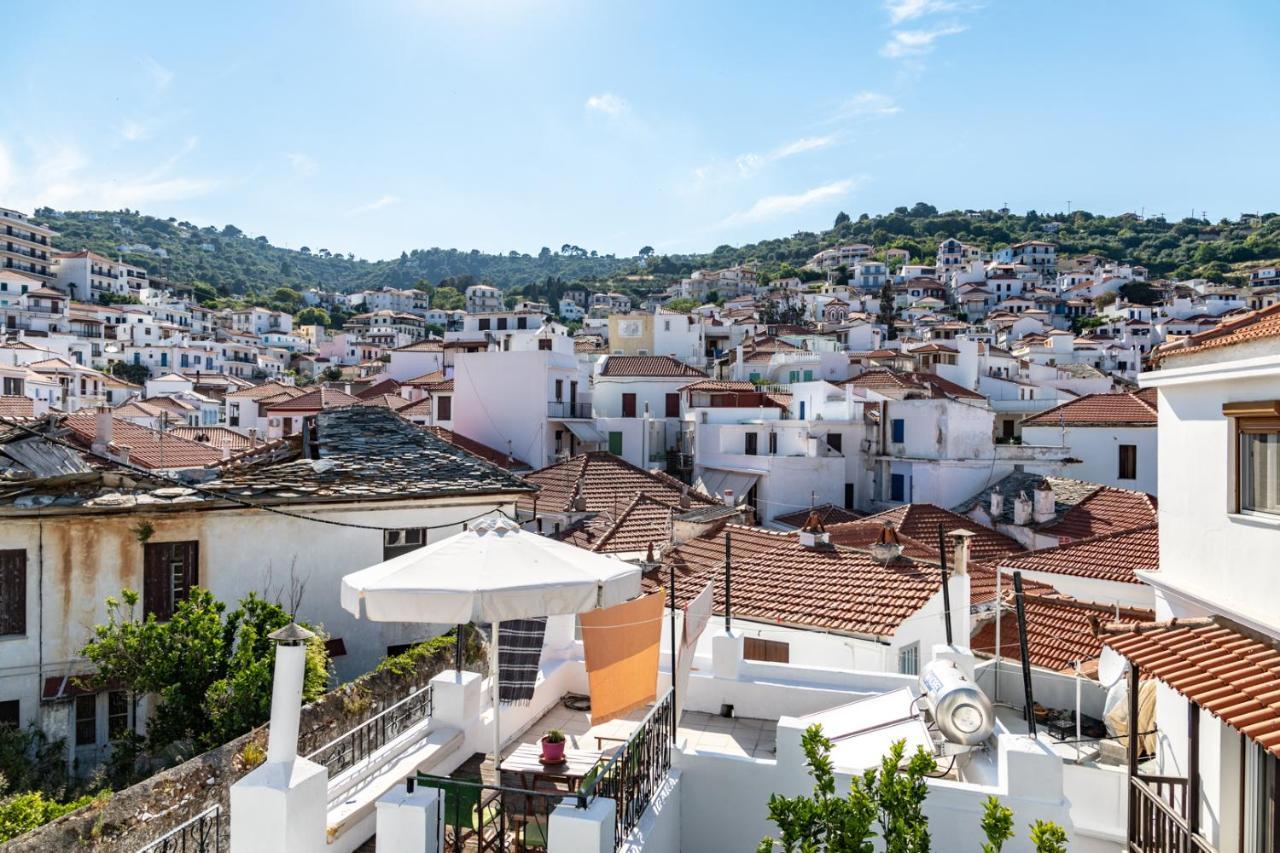 Traditional House Bandar Skopelos Luaran gambar